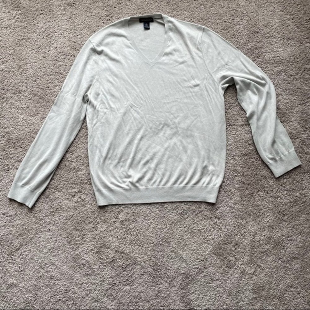 Banana Republic Silk Cashmere Crew Neck Sw…